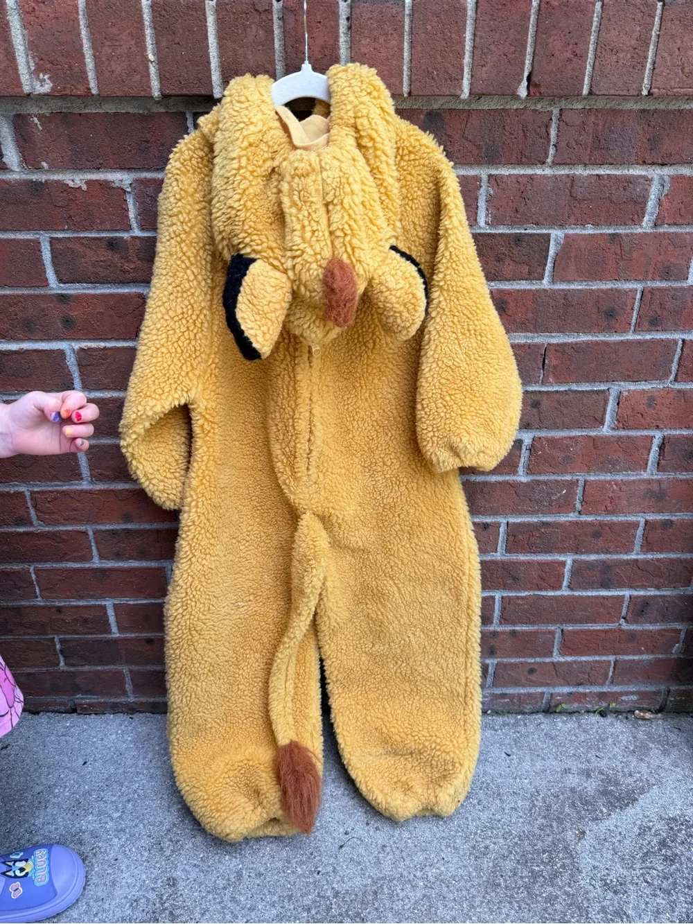 The Disney store vintage lion king Simba Costume Size Small kids